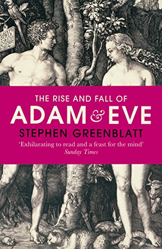 Book cover depicting Adam and Eve with animals, titled “The Rise and Fall of Adam & Eve.”