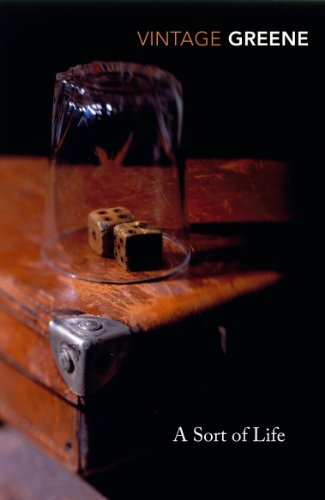 Book cover: dice under a glass on a worn, brown suitcase.