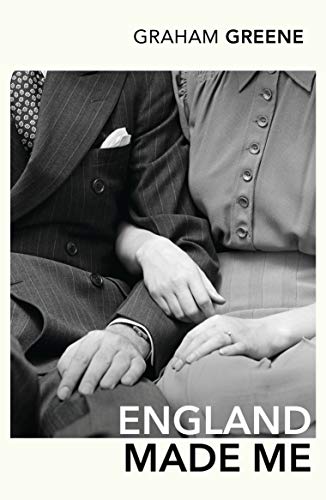 Black and white book cover showing a man and woman with hands touching.