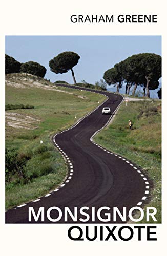 Book cover featuring a winding road with a white car and green trees.