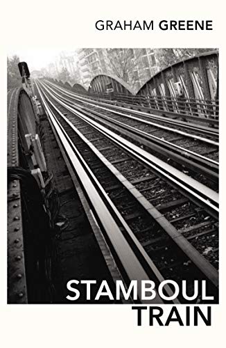 Book cover showing black and white train tracks stretching into the distance.