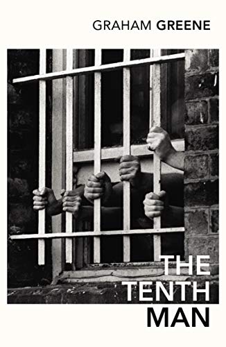 Book cover: hands gripping prison bars, black and white image.