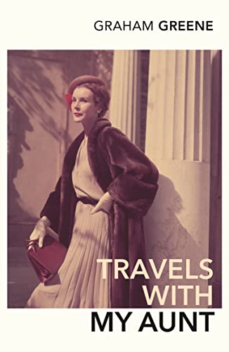 Book cover: a woman in a fur stole and red handbag.