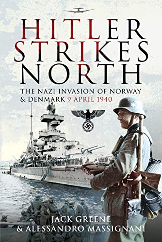 Book cover depicting WWII German soldiers and a naval ship, 1940.