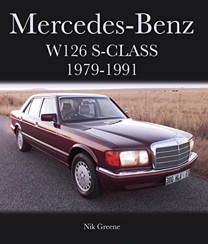 Book cover featuring a maroon 1980s Mercedes-Benz S-Class sedan.