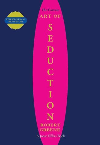 Book cover with a pink oval on a dark blue background featuring yellow text.