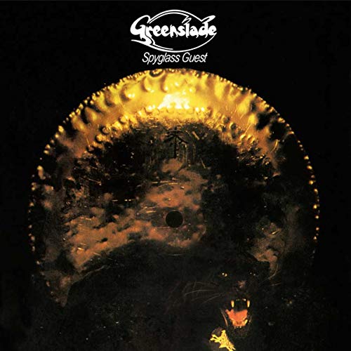 Album cover art featuring a glowing golden circular object and a dark panther silhouette.