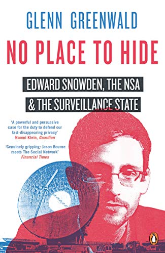 Book cover featuring Edward Snowden’s portrait with red and blue graphic elements.