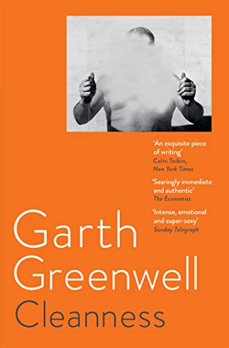 Book cover for "Cleanness" by Garth Greenwell, featuring a blurred figure.