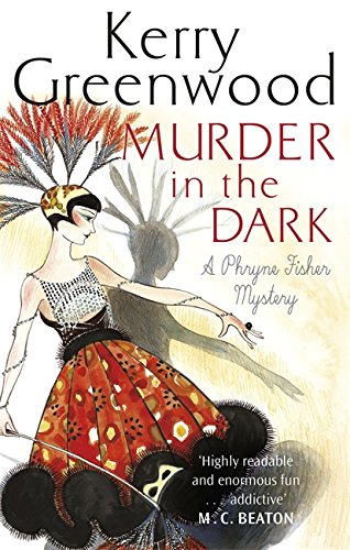 Book cover illustration of a woman in a 1920s costume with a feathered headdress.
