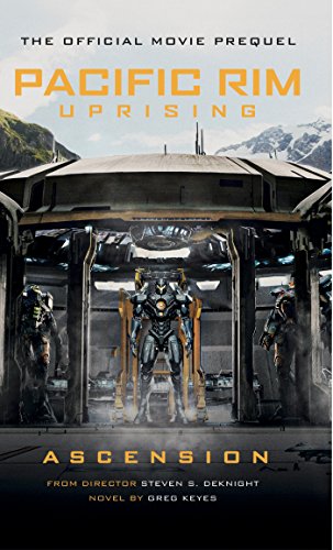 Book cover showing a giant robot standing in a hangar against a mountain backdrop.