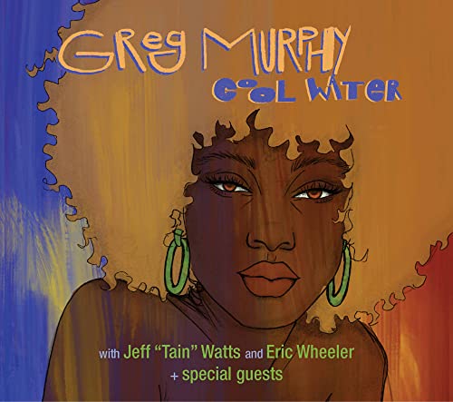 CD cover for “Cool Water” featuring illustrated portrait of a woman.