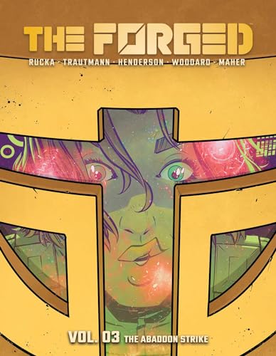 Comic book cover: "The Forged Vol. 03" featuring a woman’s face within a frame.