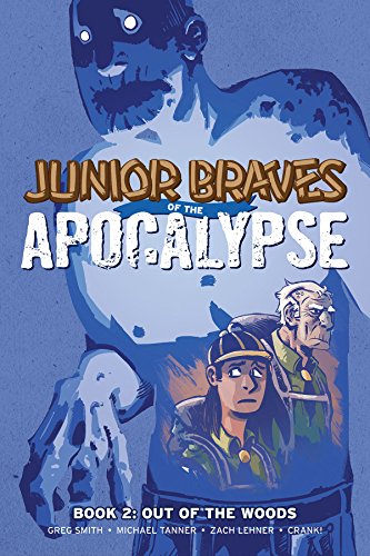 Comic book cover: children with adults facing a ghostly figure in blue.