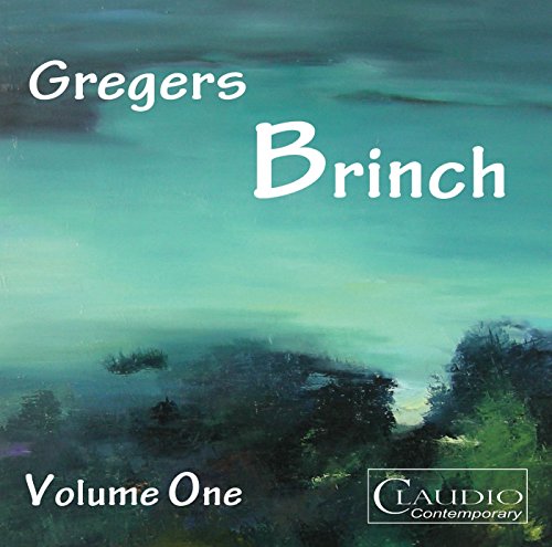 DVD cover for "Gregers Brinch Vol. 1" with abstract landscape art.