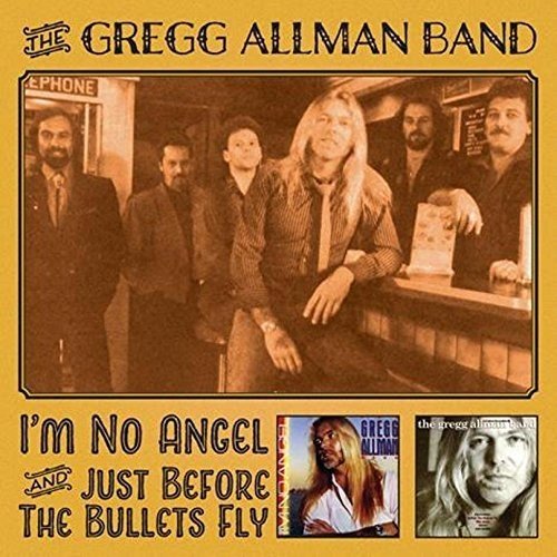 "CD cover with sepia-toned band photo and album artwork on a yellow background."