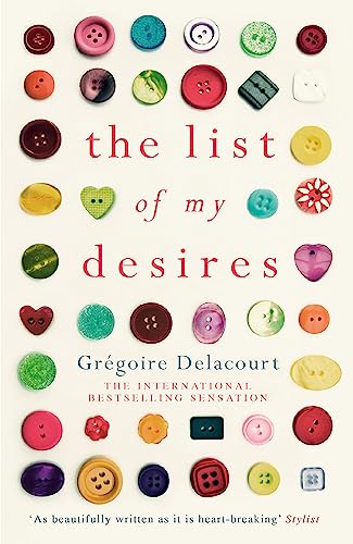 Book cover with colorful buttons scattered around the title text.