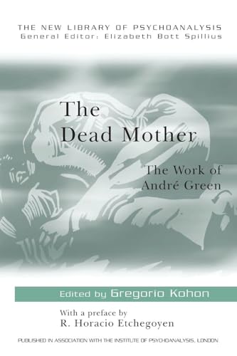 Book cover: "The Dead Mother" with abstract, swirling white and green imagery.
