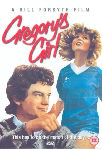 DVD cover for "Gregory's Girl" featuring two young people looking away.