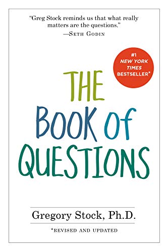 Book cover: "The Book of Questions" by Gregory Stock, revised edition.