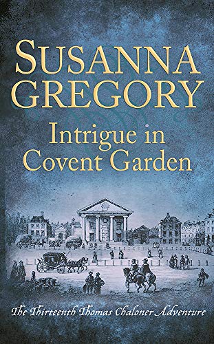 Book cover with title, author, and illustration of Covent Garden.