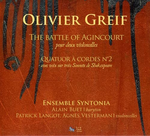 Greif / Ensemble Syntonia / La - Olivier Greif - The Battle [CD]