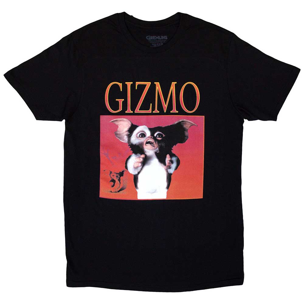 XX-Large black t-shirt featuring a Gizmo image from the movie Gremlins.