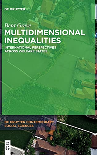 Book cover titled Multidimensional Inequalities with an aerial view of houses and fields.