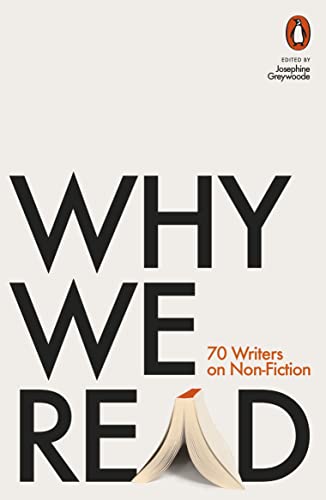 Book cover: "Why We Read" with large text and open book image.