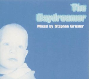 CD cover with a baby’s face and blue text reading “The Daydreamer.”