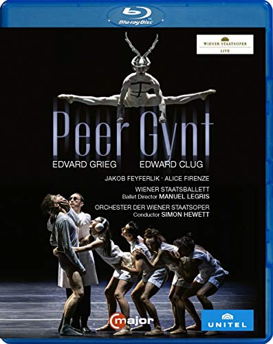Peer Gynt" Blu-ray cover featuring a ballet performance silhouette and dancers.