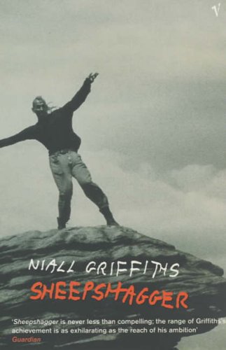 Book cover: a man stands on a hill, title "Sheepshagger" visible.