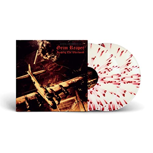 Grim Reaper vinyl record with album cover depicting a wartime airplane.