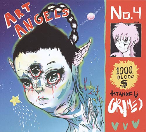 Album cover art featuring a three-eyed alien-like figure against a blue space background.