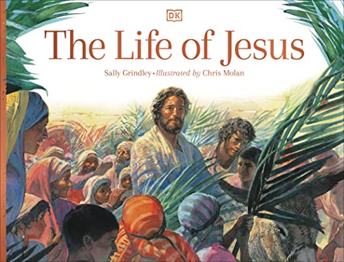 Book cover depicting Jesus with a crowd, illustrated in a painted style.