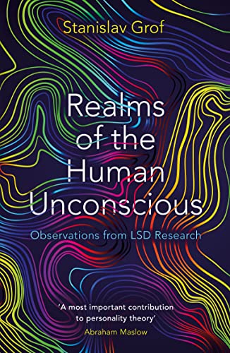 Book cover with colorful, wavy topographic lines on a dark background and white text.