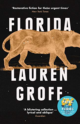 Book cover: "Florida" by Lauren Groff, featuring a panther illustration.