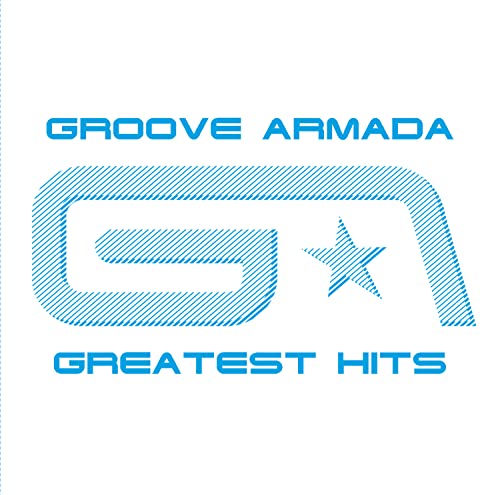 Groove Armada “Greatest Hits” CD cover with blue graphic design.