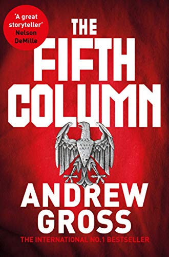Book cover: "The Fifth Column" by Andrew Gross, with an eagle emblem.