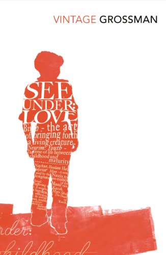 Book cover: red silhouette of a child filled with text.