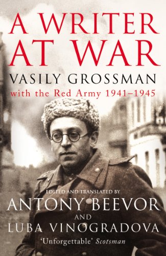 Book cover: portrait of Vasily Grossman, a writer during wartime.
