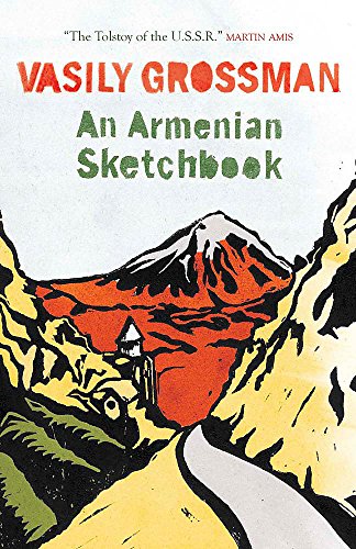Book cover: “An Armenian Sketchbook” with a mountain illustration.
