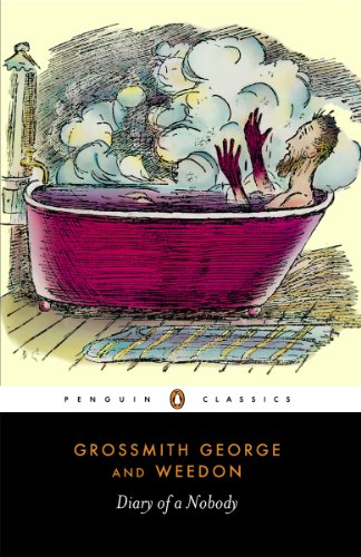 Penguin Classics book cover: illustration of a man in a bathtub.