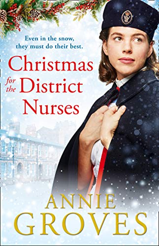 Book cover featuring a woman in a nurse’s uniform and winter setting.