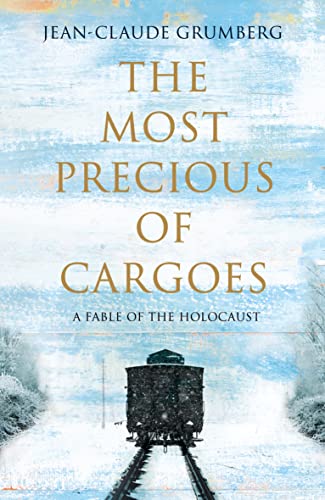 Book cover depicting a train on tracks in a snowy landscape.