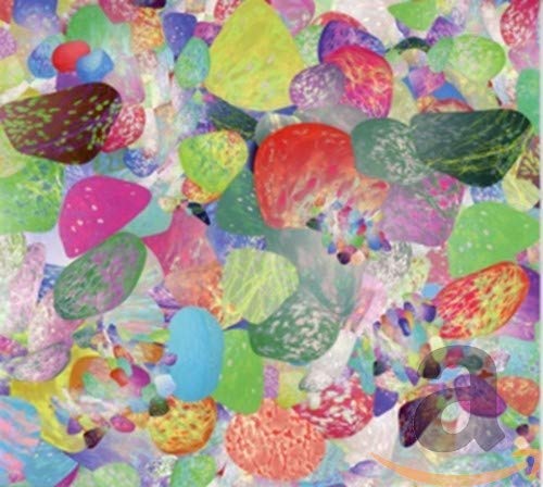 Abstract colorful shapes and patterns cover the "Preternaturals" CD cover.