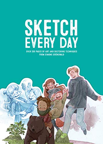 Book cover with teal background and illustrations of people and a bear.