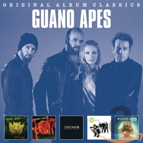 Guano Apes album cover featuring the band and smaller album inserts.
