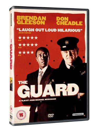 DVD cover for "The Guard" featuring Brendan Gleeson and Don Cheadle.