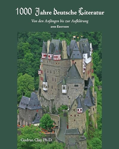 Book cover: “1000 Jahre deutsche Literatur” with a castle image.